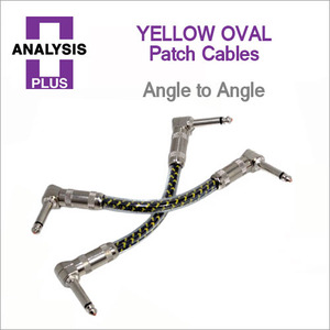 [ANALYSIS PLUS] 아날리시스 패치케이블 YELLOW OVAL Patch Cables