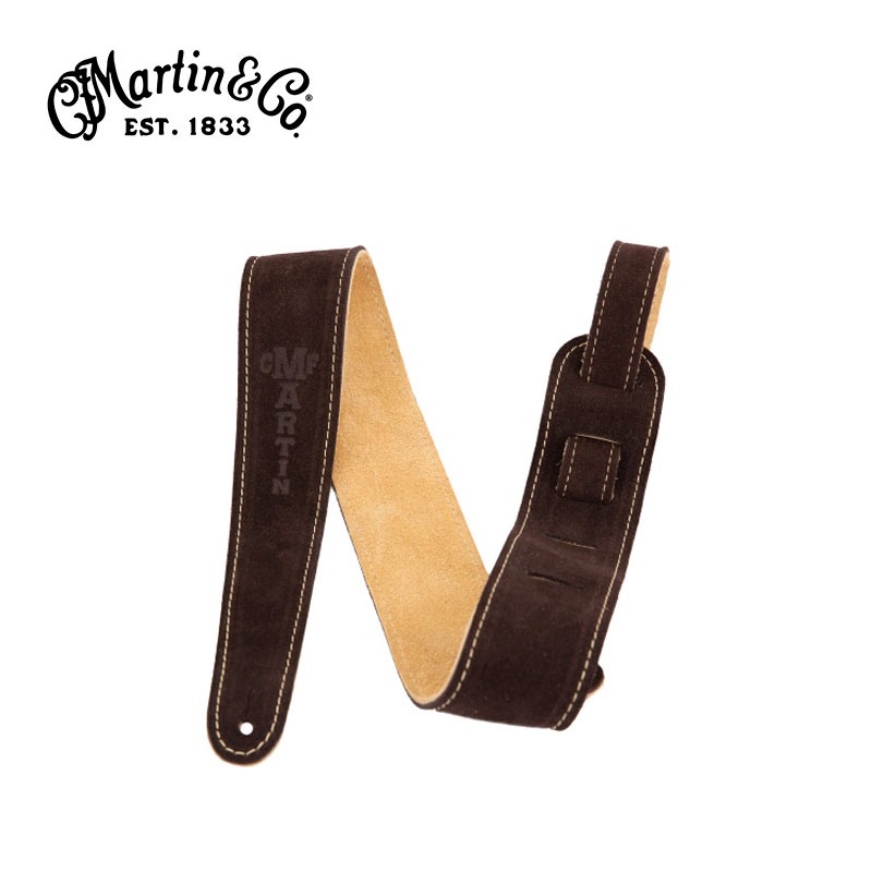 마틴스트랩 brown suede leather strap  어쿠스틱/통기타 블랙 스웨이드 스트랩 18A0017