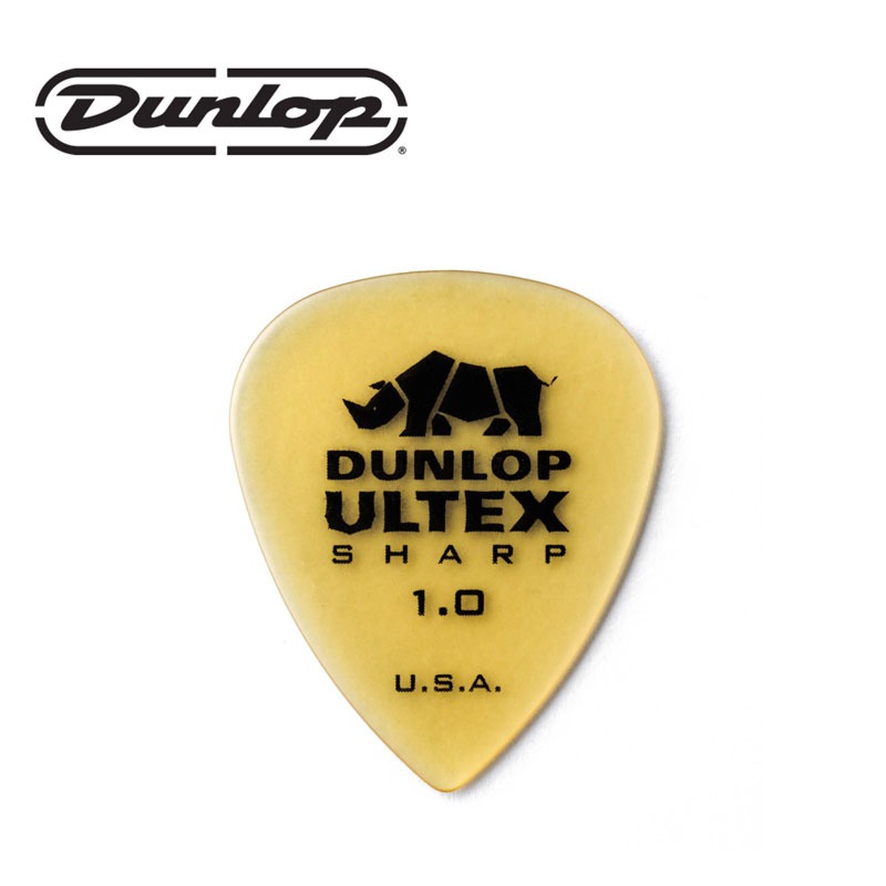 던롭 울텍스 샤프 1.0mm Dunlop Ultex Sharp 기타 피크