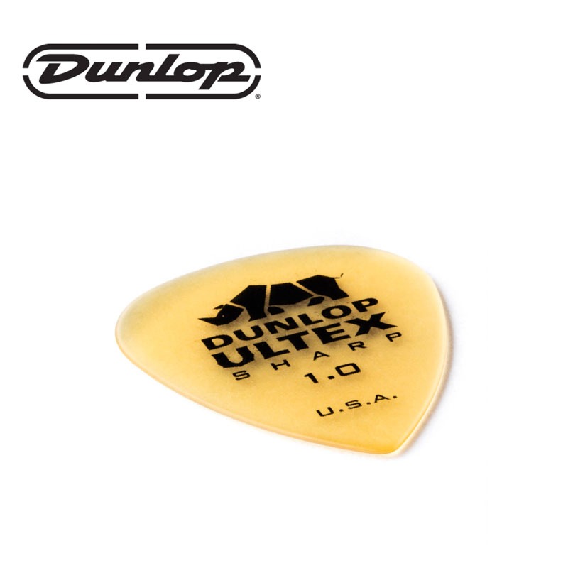 던롭 울텍스 샤프 1.0mm Dunlop Ultex Sharp 기타 피크