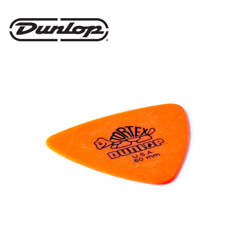 던롭 톨텍스 삼각 기타 피크 0.6mm Dunlop Tortex Triangle
